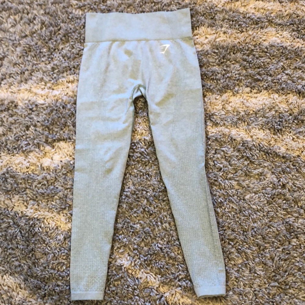 GymShark stunning Aqua green/blue leggings S